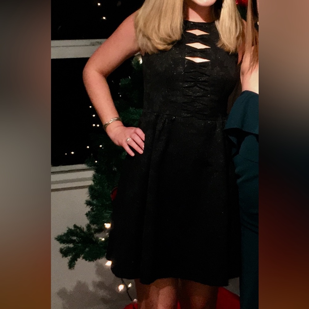 Nanette Lepore black cocktail dress
